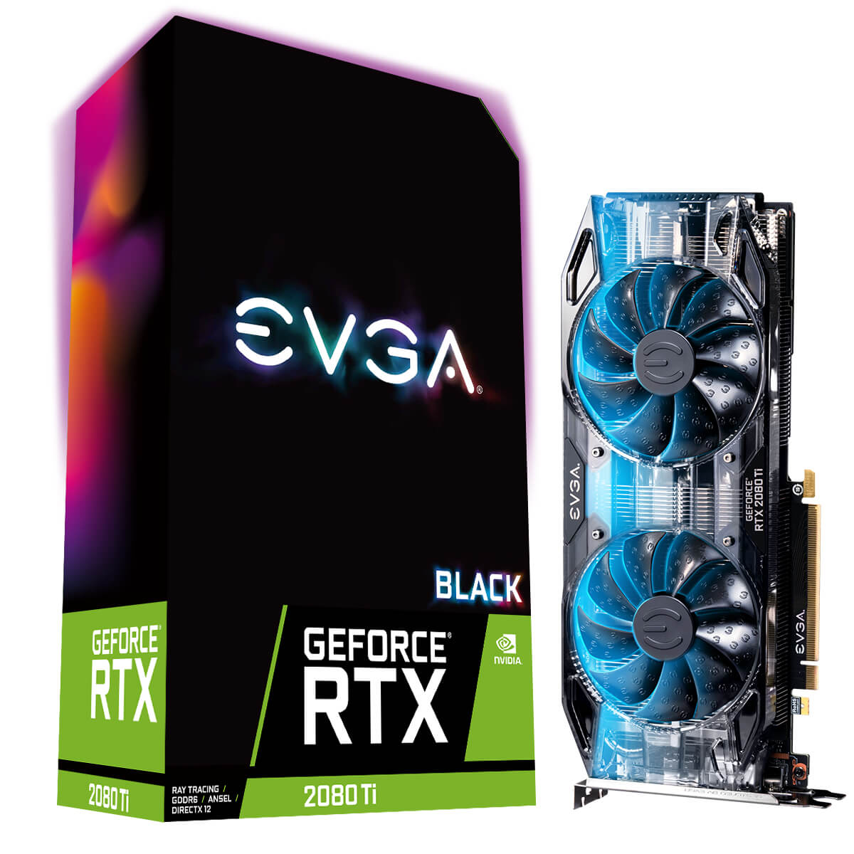 Placa de video Nvidia Evga GeForce RTX 20 Series RTX 2080 Ti 11G