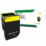 Tóner Lexmark CS/CX 417 Amarillo 3.5K