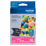 Cartucho BROTHER LC75 MAGENTA P/ MFCJ430W Y MFCJ82