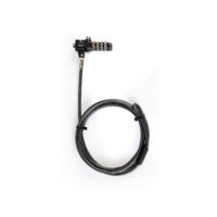 Candado de Seguridad Targus Serializado Standard (150 cm, acero, con Clave, T-Lock, Negro)