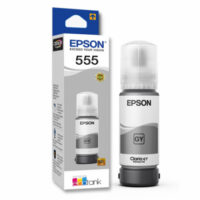 Botella DE TINTA EPSON 555 GRIS SOLO FOTOGRAFIA L8