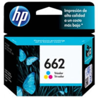 Cartucho de Tinta 662 Tricolor HP
