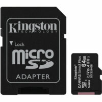 Tarjeta microSDXC 64GB Canvas Select Plus c/adapta KINGSTON