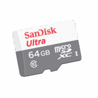 Memoria Micro SD 64GB SANDISK ULTRA CLASE 10