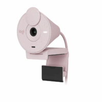 Camara web Logitech Brio 300 - Rosa 1080p, USB-C, SAMR