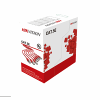 Bobina Hikvision Cable UTP Cat5e Exterior 305m DS-1LN5EO-UU/E