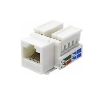 JACK RJ45 HEMBRA CAT.6 GLC 110 IDC A/B  BLANCO