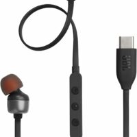 Auricular JBL T310C CABLEADO USB C NEGRO (1184)