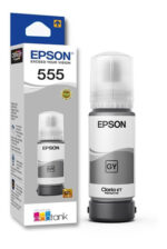 Botella tinta EPSON L8180/ L8160 - GRIS T555520