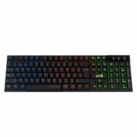Teclado Raptor Fireclaw M1 Membrana Rainbow 7 colores