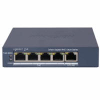 Switch Hikvision 4 puertos Gigabit POE   1 RJ45