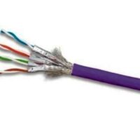 Cable FTP Blindado CAT7A, 23AWG, 305m, Violeta - CPR E10