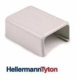 HT TAPA FINAL MARFIL ALUMINIO X 2U helerman tyton