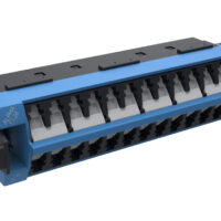 Adaptador de distribución CommScope 360, 12 LC monomodo, azul