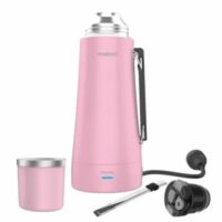 TERMO PEABODY PE-ET1001G E_TERMO - ROSA GOLD 1LT 700W INC MATEBOMBILLA