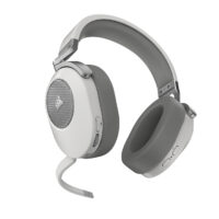 Auricular Corsair HS65 Wireless White V2 Sonido 7.1 Dolby (6539)