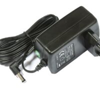 24v 1.2A power supply, right angle plug  (with EU. US, UK, AR or AU plugs)