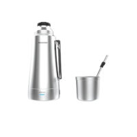 Termo Eléctrico Peabody Plateado