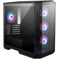 Gabinete MSI Mag Pano M100r Pz Black Tg Fan X4 Argb