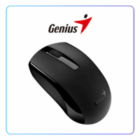 MOUSE GENIUS ECO-8100 WIRELESS BLACK RECARGABLE