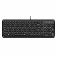 Teclado Genius Slimstar Q200 USB BLACK