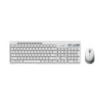Kit Teclado y Mouse Wireless Genius SS8230 Bluetooth White