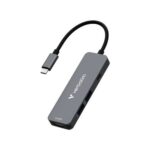 CONCENTRADOR MULTIPUERTO USB-C ESSENTIALS — 4 PUERTOS