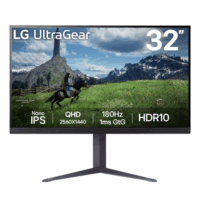 Monitor Gamer UltraGear 32" QHD Nano IPS 180Hz 1ms