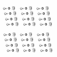 GRUPO FIJACION GABITEL M6-10 (50 UN)