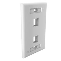 PLACA FRONTAL FURUKAWA 2 POSICIONES BLANCO BRILLO