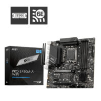 Mother MSI PRO B760M-A WIFI DDR5 1700 (12va/13va/14va Gen) (9572)