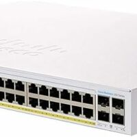 Switch 48P Cisco CBS350-48P PoE Giga 4x1G SFP