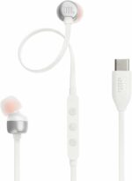 AURICULAR JBL T310C CABLEADO USB C BLANCO (1191)