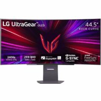 Monitor Curvo LG UltraGear™, 44.5" OLED WQHD, 240Hz, 0.03 ms