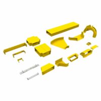 CANALETA FURUKAWA ITMAX 300MM CURVA HTAL 90 S/TAPA