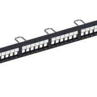 Patch panel vacio SL 24 puertos negro 1U