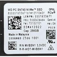 SSD M.2 NVME 256GB WESTERN DIGITAL SN740 2280 BULK
