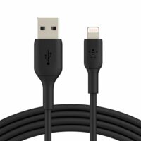 Cable Belkin Lightning to USB-A BOOST CHARGE (1mt, negro)
