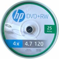 DVD VIRGEN HP REWRITABLE 4X +RW SPINDLE X25