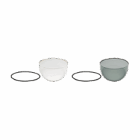 Accesorio de Domo con resistencia superior AXIS Q60-S SMOKED DOME A
