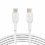 Cable Belkin USB-C a USB-C 1 metro White 60W