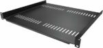 Estante ventilado Gabitel 1U 400MM, PARA RACK EVO 19" DE 650MM PROFUNDIDAD, NEGRO
