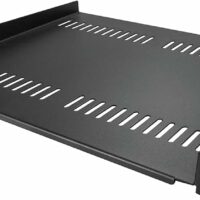 Estante ventilado Gabitel 1U 400MM, PARA RACK EVO 19" DE 650MM PROFUNDIDAD, NEGRO