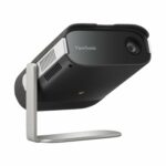 ViewSonic Proyector LED portátil M1X con soporte inteligente, altavoces Harman Kardon, batería incorporada, llave H/V, ajuste de 4 esquinas, Bluetooth, Wi-Fi, USB-C, USB A alimentado