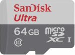 MEM SANDISK MICRO SD 64GB CLASE 10+ADAP