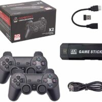 CONSOLA GAMING STICK 4K 64GB 20.000 + 2 JOYSTICKS