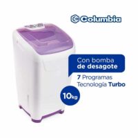LAVARROPAS COLUMBIA SEMIAUTOMATICO  LSC 10001- 10KG CON DESAGOTE