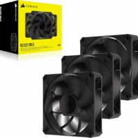 Fan Cooler Corsair RS120 MAX 120mm PWM 30mm Fan Black Pack x3 (9951)