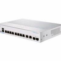 Switch  8P Cisco CBS350-8T Giga Ext PS 2x1G Combo