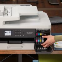 Cartucho de Tinta Brother LC402XLYS AMARILLO P/ MFCJ5340DW (1.500 PÁG)